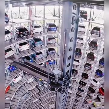 japan vertical parking structure