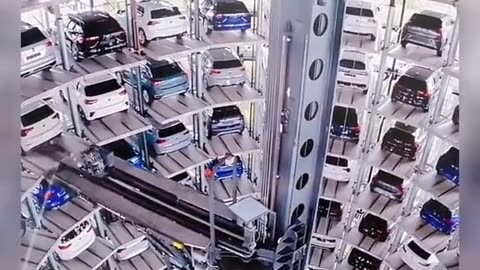 japan vertical parking structure