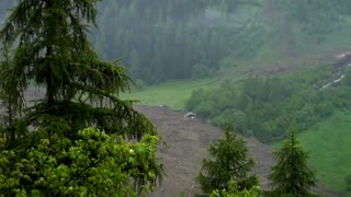 Glacier collapse buries Swiss village in mud and rocks