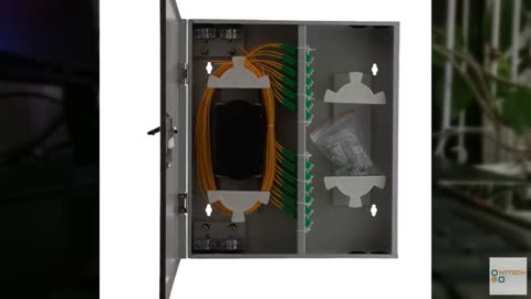 NavePoint Outdoor Fiber Enclosure, 24 Port, LC/APC Duplex, 48 LC/APC Pigtails, I