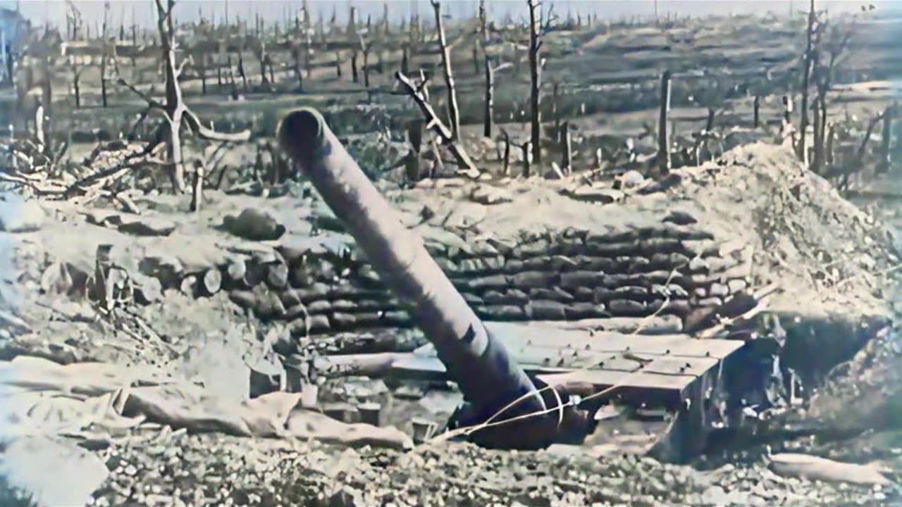 French Heavy Artillery Crews Operating Fortified Positions On The Western Front 1914