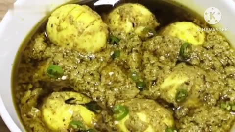 Afghani egg curry