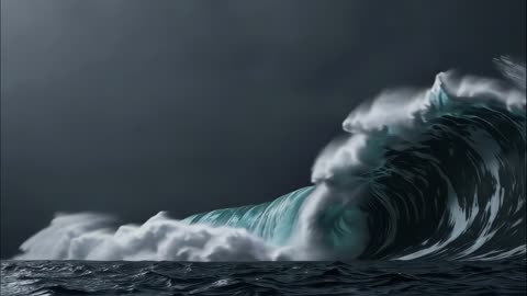 Silent video. All captions and subtitles are turned off. Enjoy the view of the sea in peace.