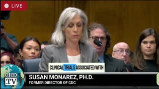 All these claims Susan Monarez said are not true have been proven to be true.