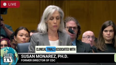 All these claims Susan Monarez said are not true have been proven to be true.