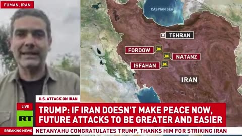 If Iran Doesn’t Make Peace Now, Future Attacks to be Greater