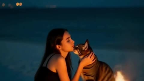 Whispers of the Night A Bond Beneath the Stars #beach