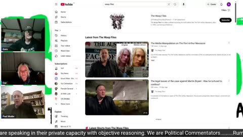 Guru and Caz with Paul Moder from the WASP files Tuesday 10th June 2025