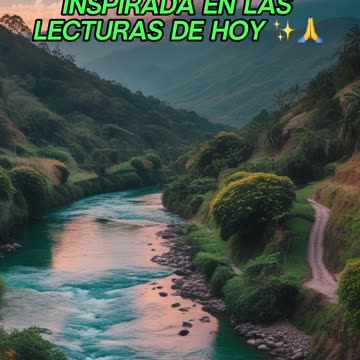 🙏✨Oración Inspirada en las Lecturas de Hoy ✨🙏