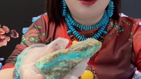 20250723-8 Original Turquoise Rough Stones Engraved by Time