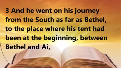 Abram returns to the land promised to him