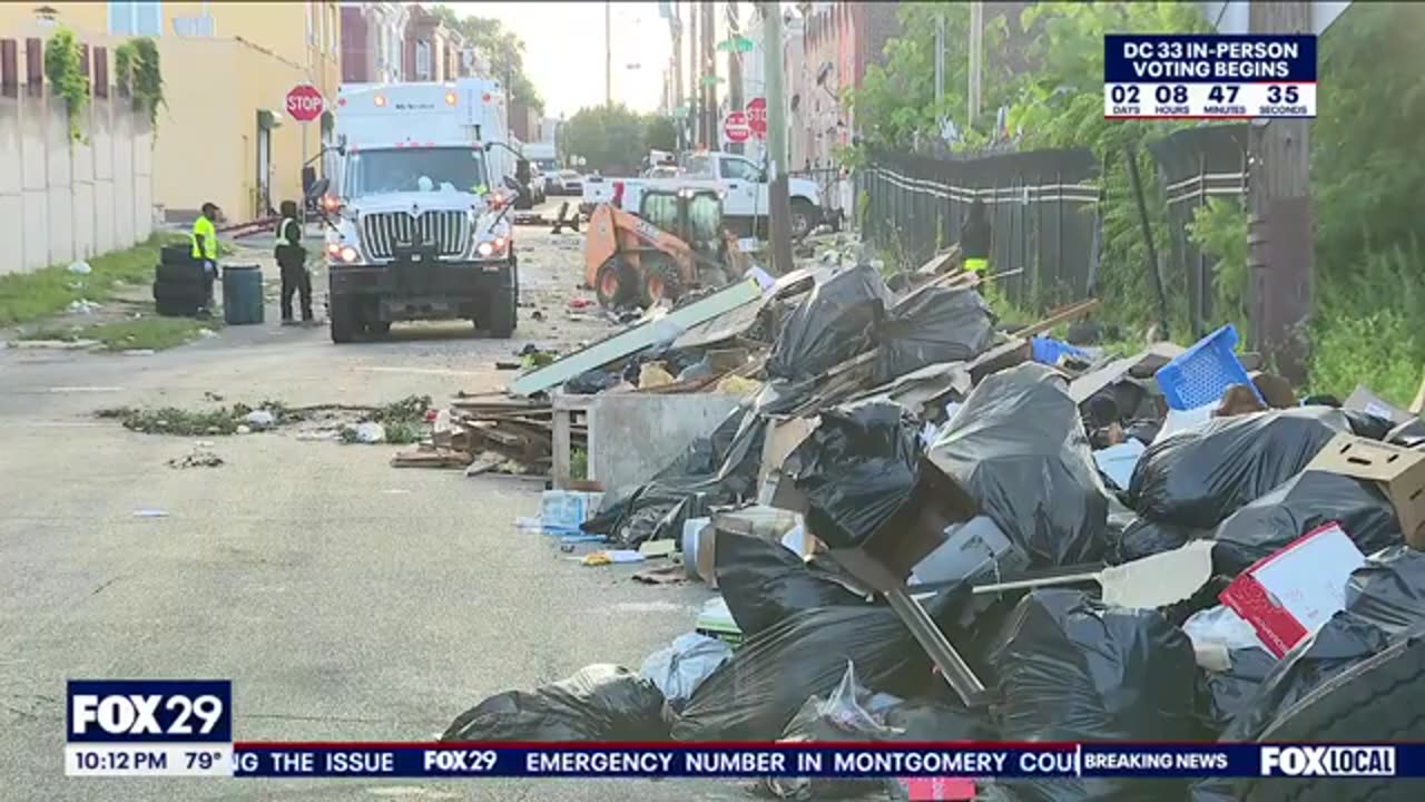Illegal trash dumping overwhelming neighborhood despite end of strike