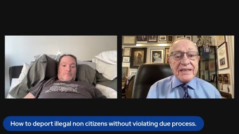 How to deport illegal non citizens without violating due process.