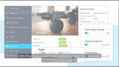 Plesk: Manage & Secure WordPress Sites in One Dashboard