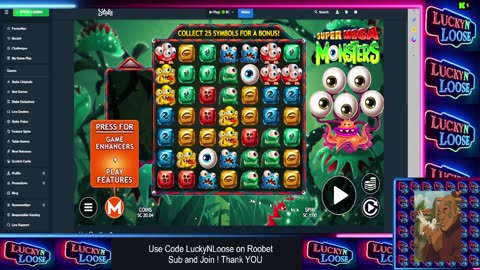 GIVEAWAY! $$$ BONUS HUNT!! A Few Bucks & a Dream! 💰 Will We Hit BIG on Roobet?! 🎰🔥 #LuckyNLoose