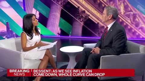Treasury Secretary Bessent says he's ready to replace Fed Chair Jerome Powell if President Trump