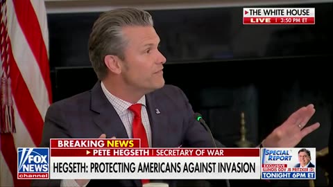 💥Secretary Pete Hegseth just sent a DEADLY WARNING to the cartels…