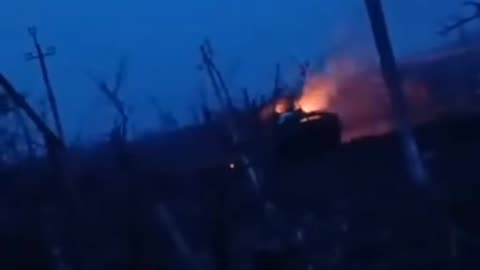 Somewhere on the front.....apparently filmed by Ukr soldier