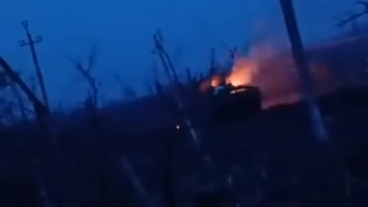 Somewhere on the front.....apparently filmed by Ukr soldier