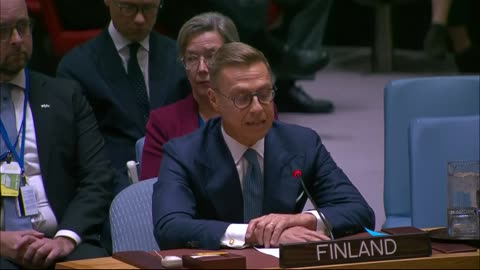 🇫🇮 “What Humans Begin, They Can Also End” | Finland Urges Ceasefire at UN Security Council