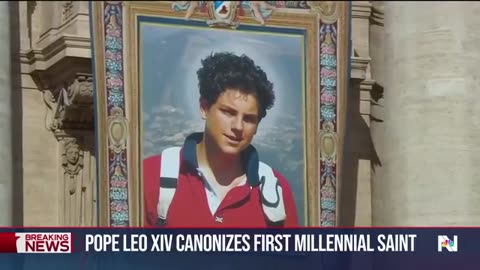 Pope Leo canonizes 'God's influencer,' the Catholic Church's first millennial saint