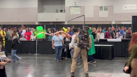 Incredible Ghostbusters Cosplay at Rose City Comic Con