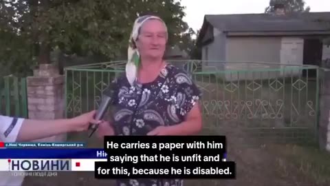 🇺🇦 Military recruitment shoots at grandmothers