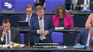 LIVE: 9. Bundestagssitzung | Befragung von Wadephul und Alabali-Radovan | Abschiebehaft