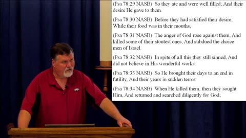 Psalms 78 – 82 – As a man goes, so will his children. 2023