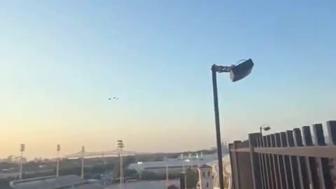 An EPIC Flyover after LSU honored Charlie Kirk at the Football game. Very Beautiful