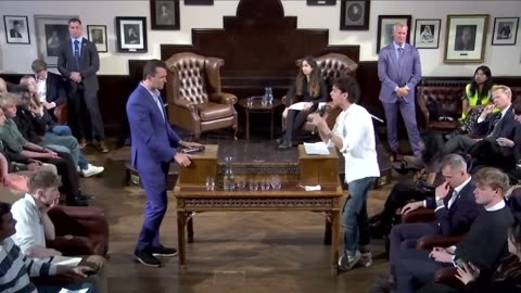 Charlie Kirk debates medicine man