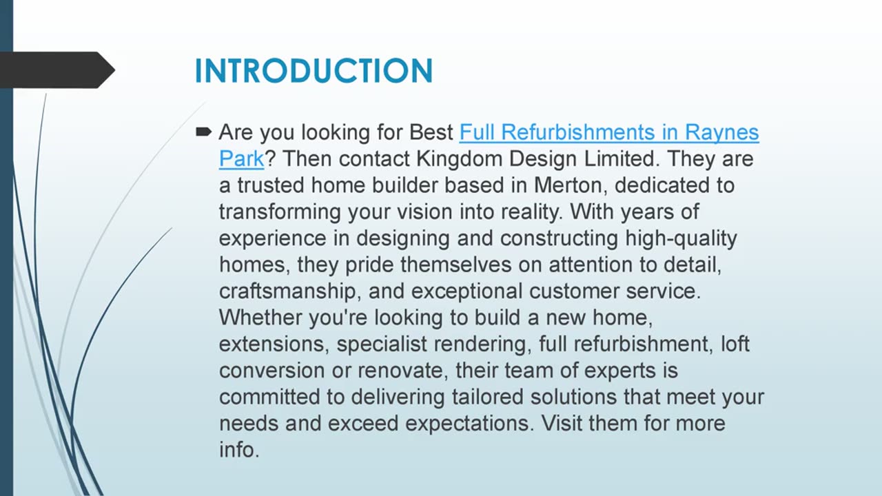 Best Full Refurbishments in Raynes Park