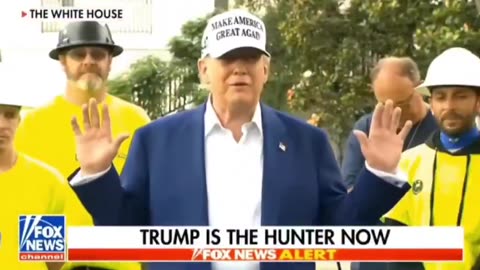 "I was the hunted, and now I'm the hunter" is as great a Q proof as any.