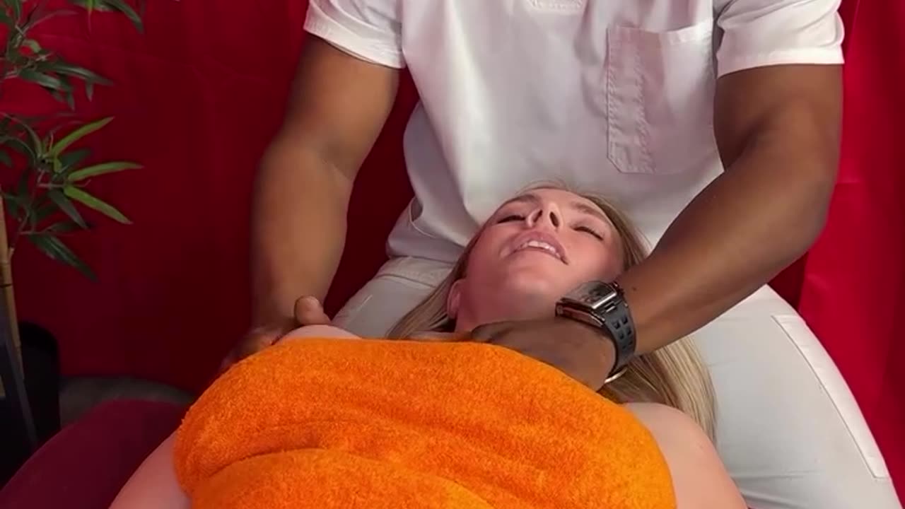 Painful deep tissue massage and chiropractic for Anna