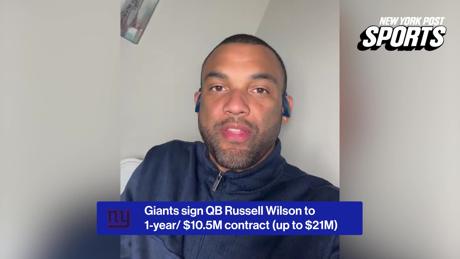 NY Post's Paul Schwartz & Brandon London breakdown Giants signing Russell Wilson