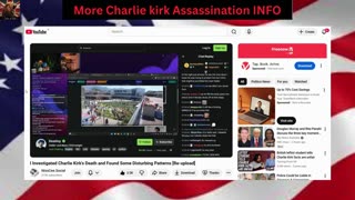 More Charlie kirk Assassination INFO
