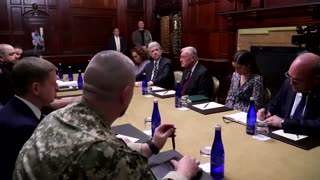 Zelenskiy meets with Special Envoy Kellogg before Trump talks