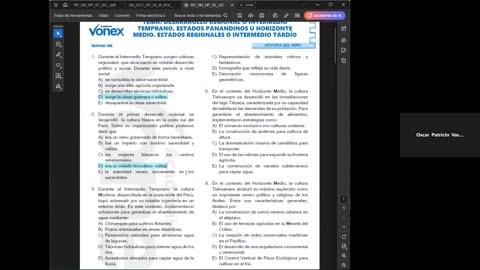 VONEX REPASO 2025 | Semana 02 | H. del Perú S2