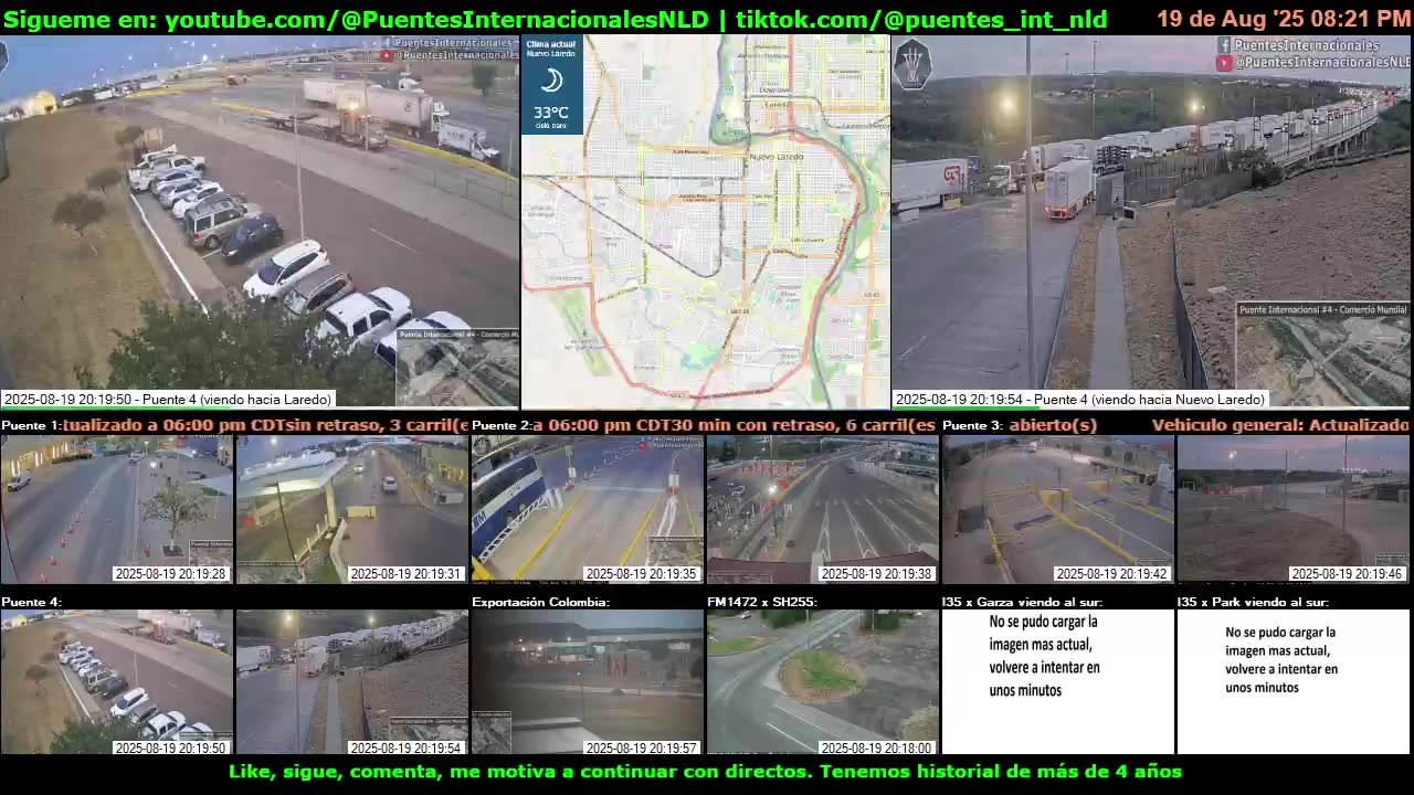 Puentes Internacionales NLD (Youtube / TikTok)