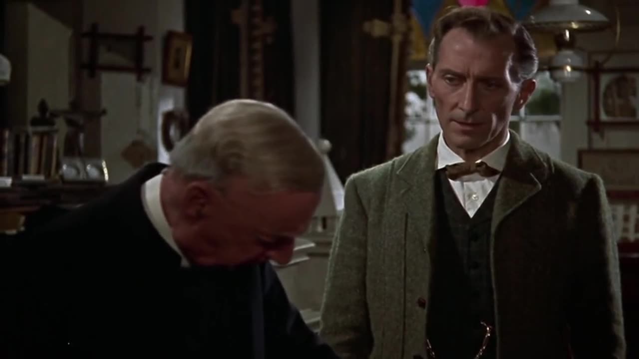 "The Hound of the Baskervilles" Starring Peter Cushing, Andre Morell and Christopher Lee