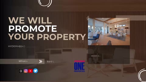 Sell Promote your Property Free Sell Plots Flats Appartments Villa | Hyderabad One Properties