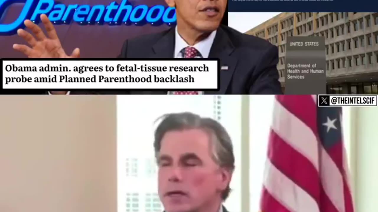 OBAMA ADMIN PURCHASED FETAL TISSUE & HEADS.