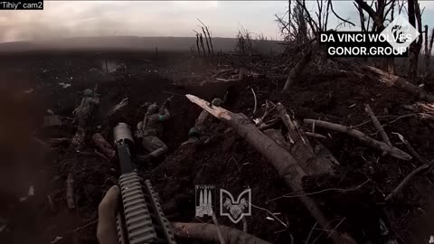 Ukrainian soldiers fight off Russians in battle for Bakhmut - 'Orcs jumped into our trenches'