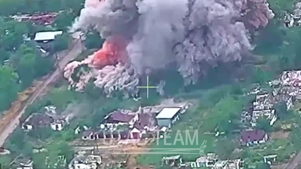 Ukrainians Targeting Remains of a Bridge and More!