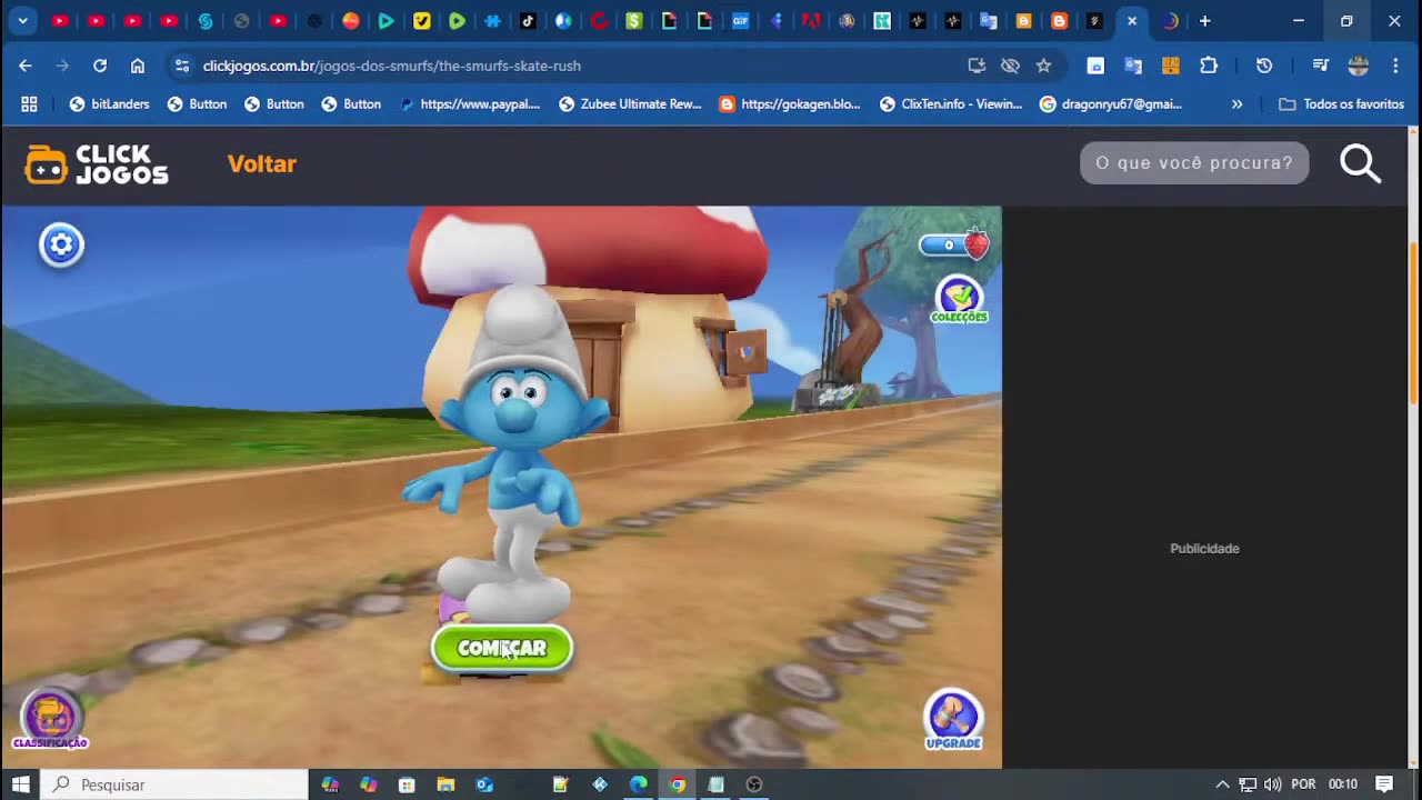 Cópia de Transmissão ao vivo de short cute The Smurfs Skate Rush.mp4