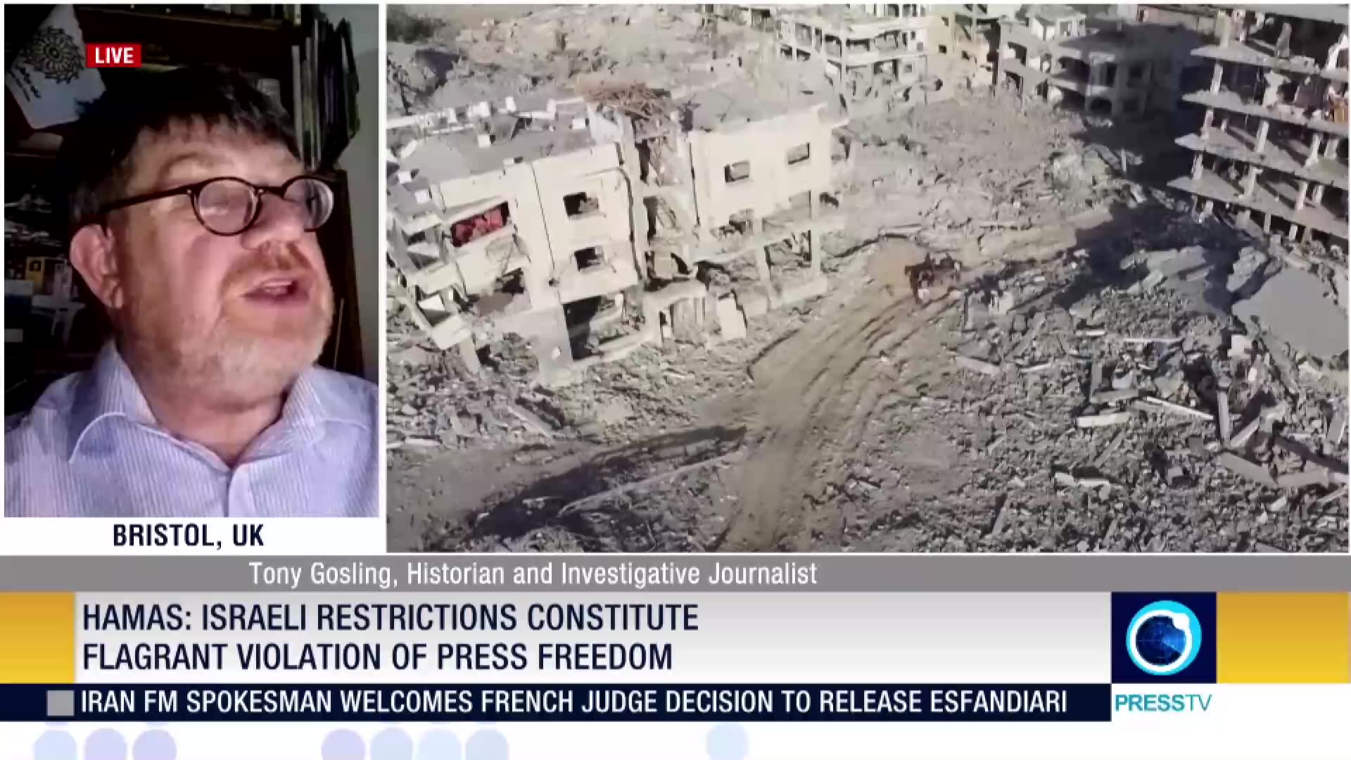 Hamas condemns Israel for ceasefire break blocking global media gathering war crime evidence in Gaza