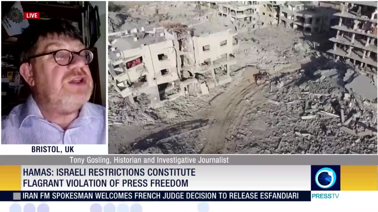 Hamas condemns Israel for ceasefire break blocking global media gathering war crime evidence in Gaza