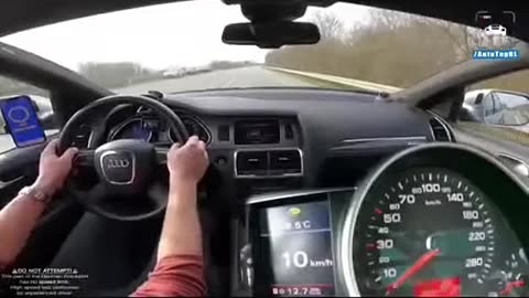 "Monster SUV: Audi Q7 V12 TDI Acceleration Test"