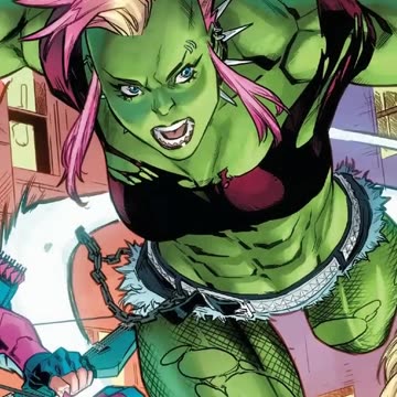 La In-Gwen-Ible Hulk Miembro de las A-Gwen-Gers #gwenverse