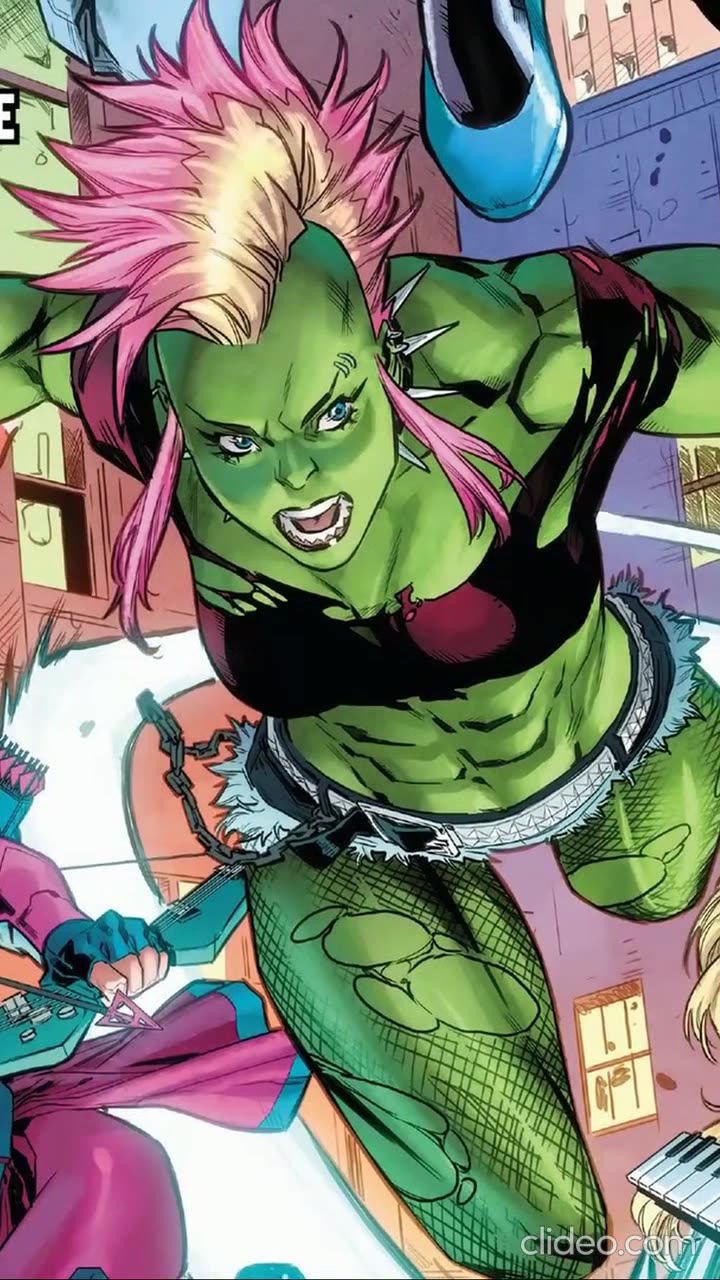 La In-Gwen-Ible Hulk Miembro de las A-Gwen-Gers #gwenverse